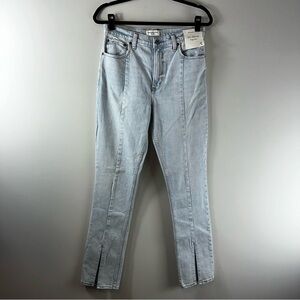 Abercrombie & Fitch The Skinny High Rise Skinny Leg Split Ankle Jeans Size 29